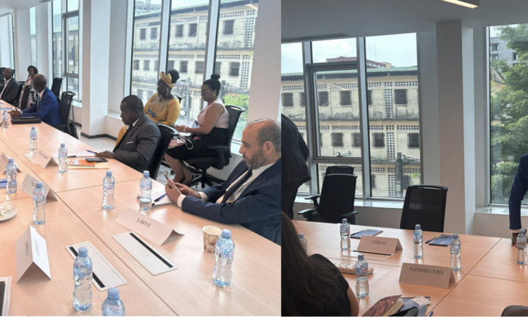 Le SONOCO Trade Center Accueille une Rencontre Diplomatique de Haut Niveau