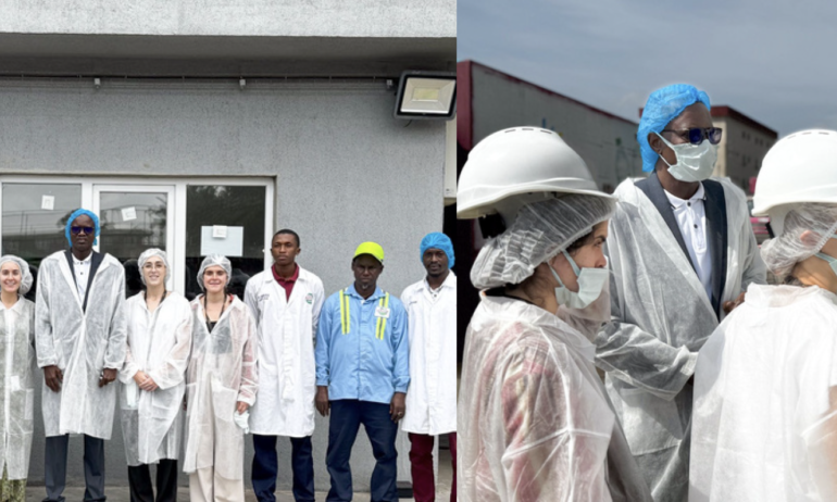 Visite de l’Ambassade d’Espagne au Site Industriel du Groupe SONOCO à Sonfonia