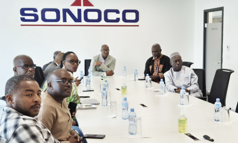 Visite de courtoisie de l’Ambassadeur de Sierra Leone au siège du Groupe SONOCO